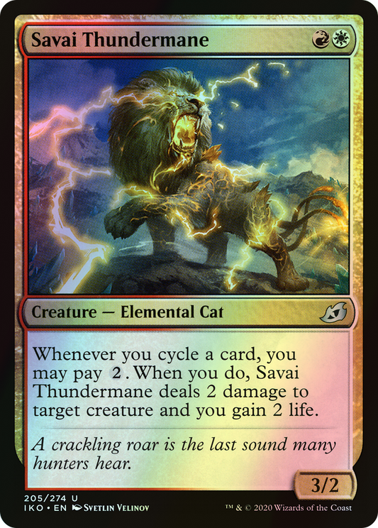 Savai Thundermane (IKO) #205 [EN/F]