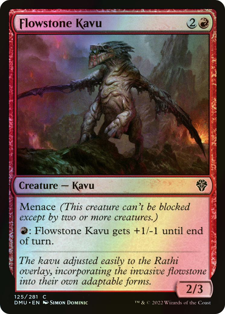 Flowstone Kavu (DMU) #125 [EN/F]