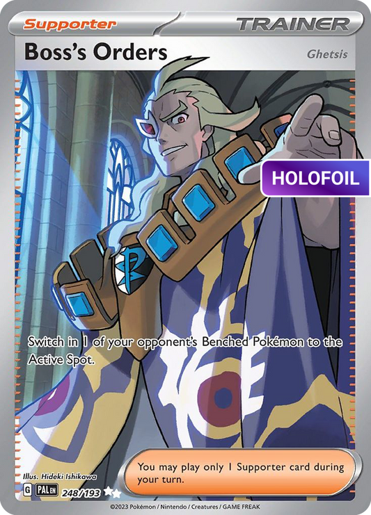 Boss's Orders (Ghetsis) (PAL) #248 [EN/H]