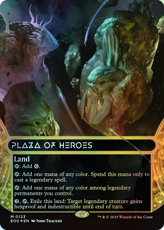 Plaza of Heroes - Galaxy Foil (EOS) #123 [EN/F] s/o