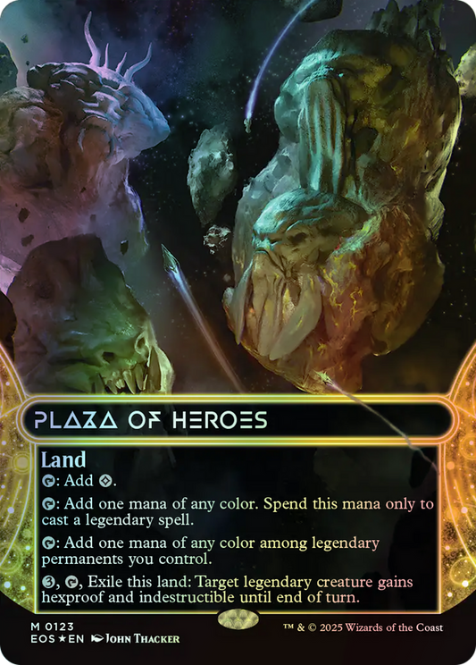 Plaza of Heroes - Galaxy Foil (EOS) #123 [EN/F] s/o
