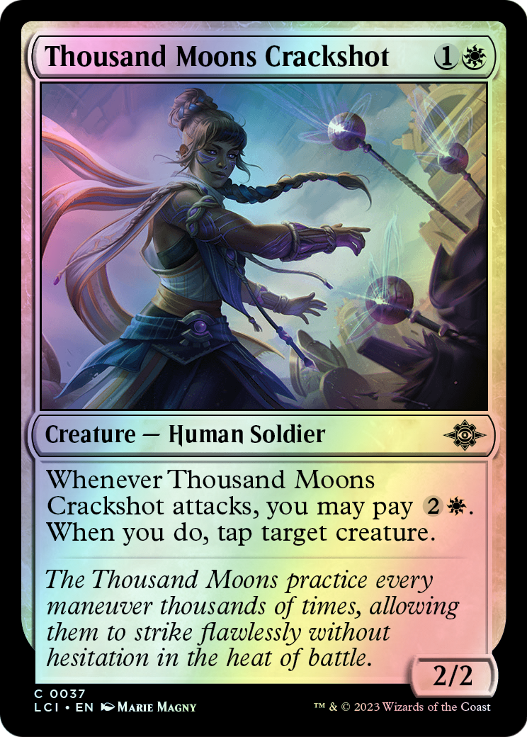 Thousand Moons Crackshot (LCI) #37 [EN/F]