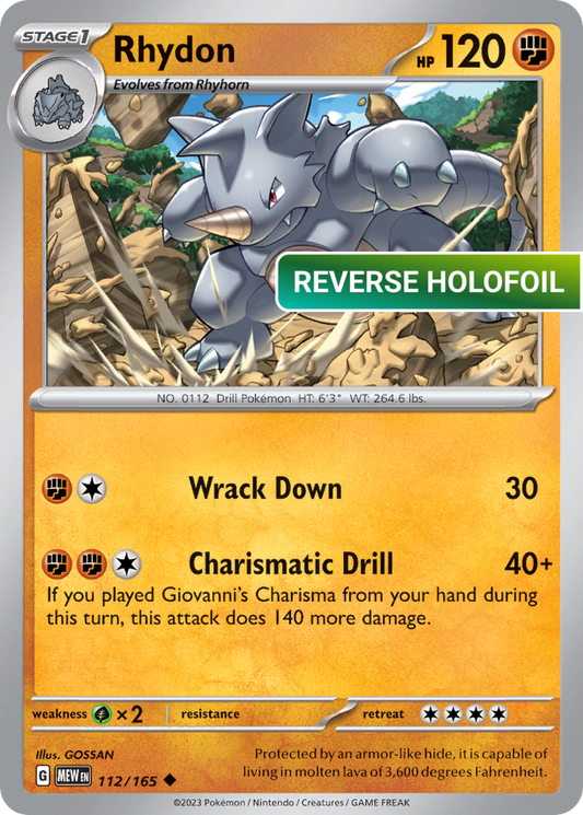 Rhydon (MEW) #112 [EN/R]