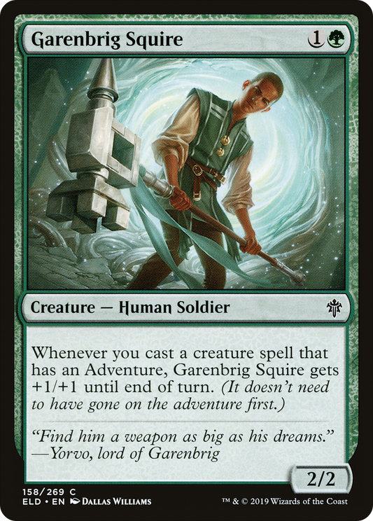 Garenbrig Squire (ELD) #158 [EN/N]