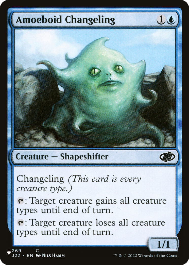 Amoeboid Changeling (PLST) #J22-269 [EN/N]