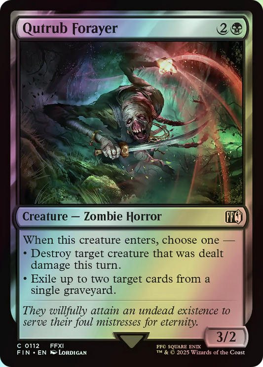 Qutrub Forayer (FIN) #112 [EN/F]
