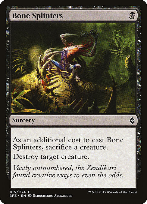 Bone Splinters (BFZ) #105 [EN/N]