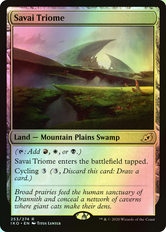 Savai Triome (IKO) #253 [EN/F] s/o