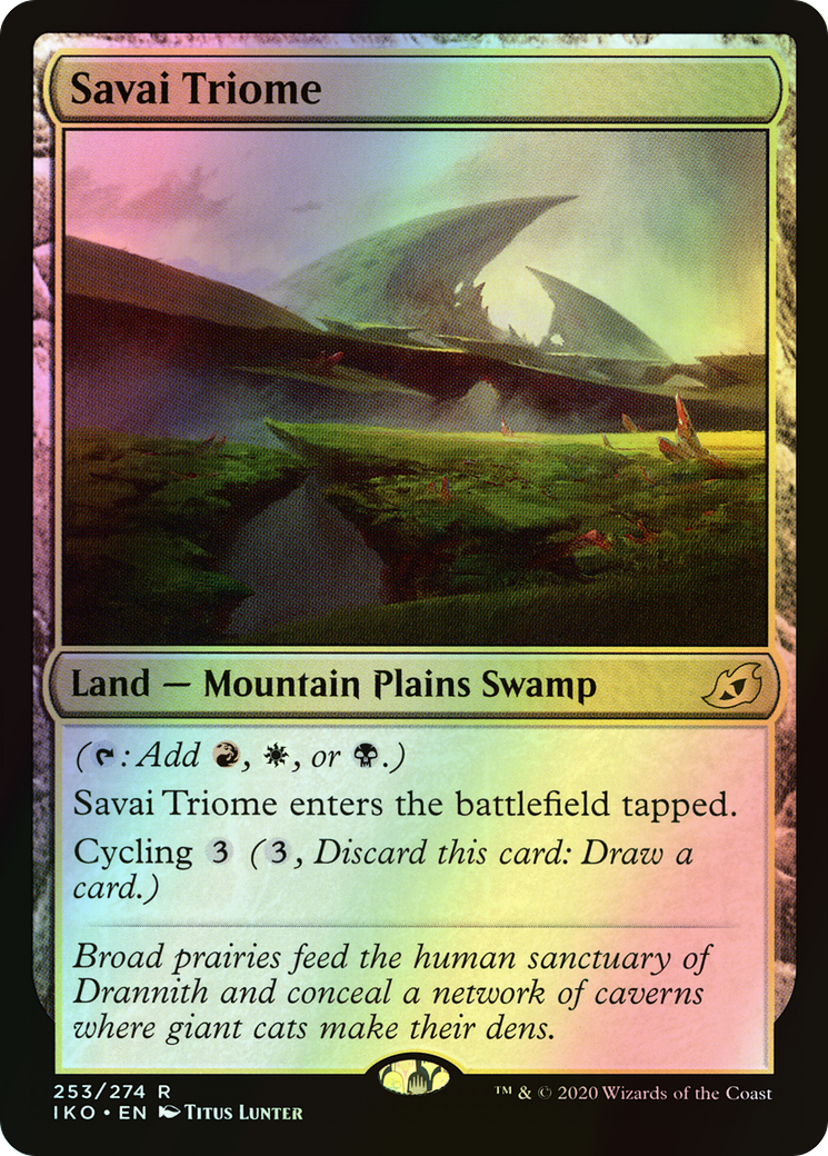 Savai Triome (IKO) #253 [EN/F] s/o