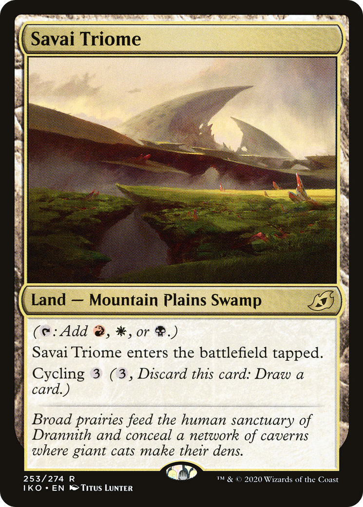 Savai Triome (IKO) #253 [EN/N] s/o