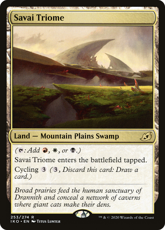 Savai Triome (IKO) #253 [EN/N] s/o