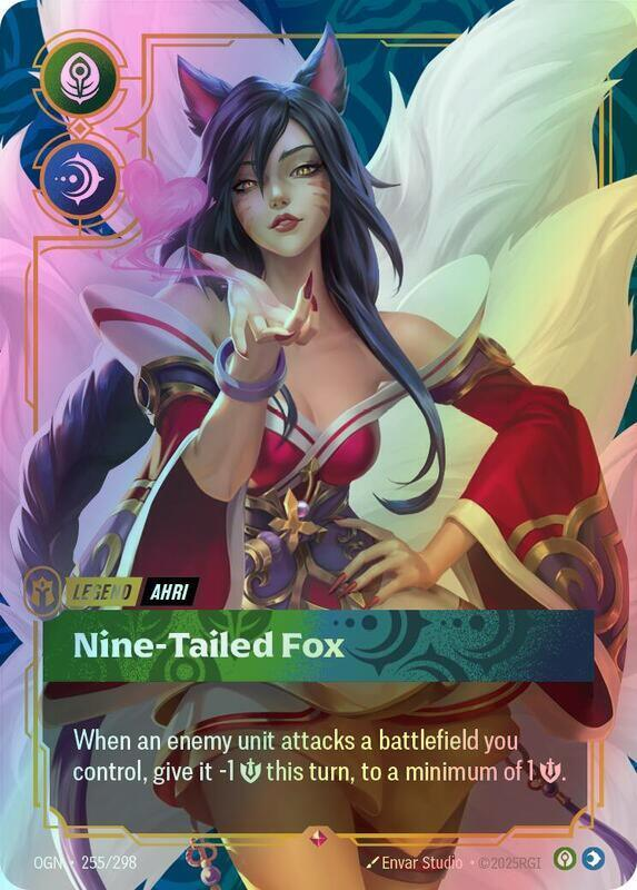 Ahri - Nine-Tailed Fox (OGN) #255 [EN/F] s/o