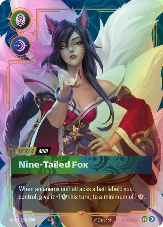 Ahri - Nine-Tailed Fox (OGN) #255 [EN/F] s/o