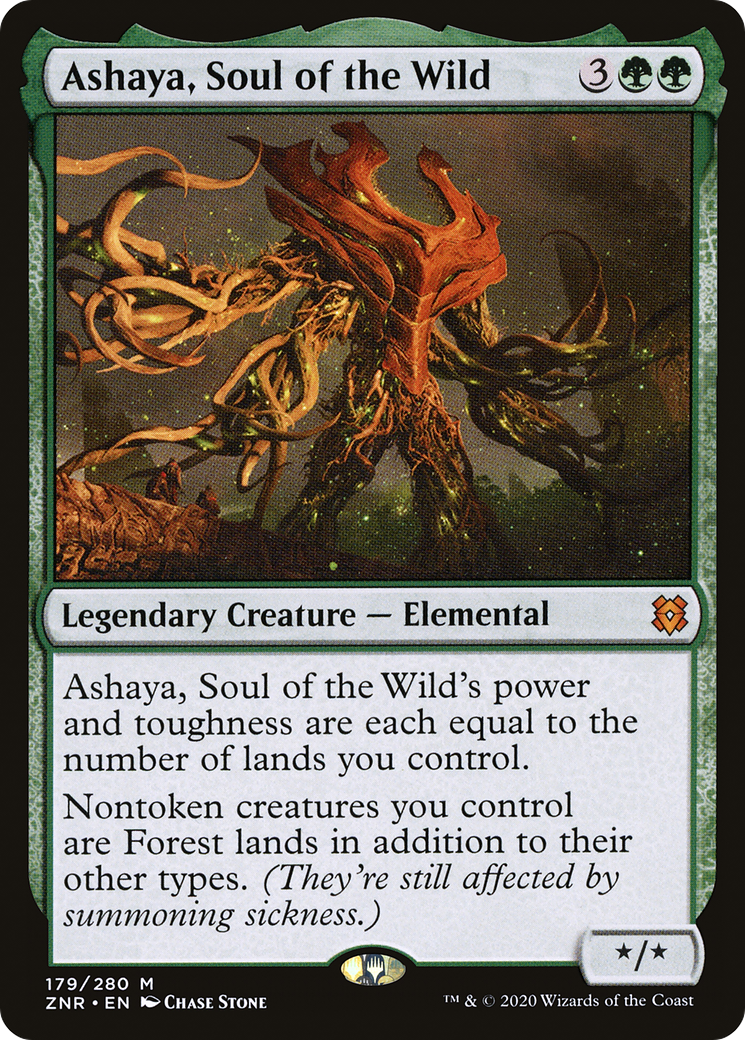 Ashaya, Soul of the Wild (ZNR) #179 [EN/N] s/o