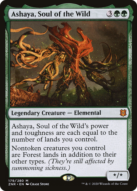 Ashaya, Soul of the Wild (ZNR) #179 [EN/N] s/o