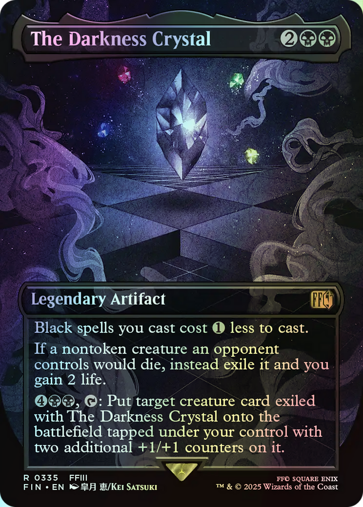 The Darkness Crystal (FIN) #335 [EN/F] s/o