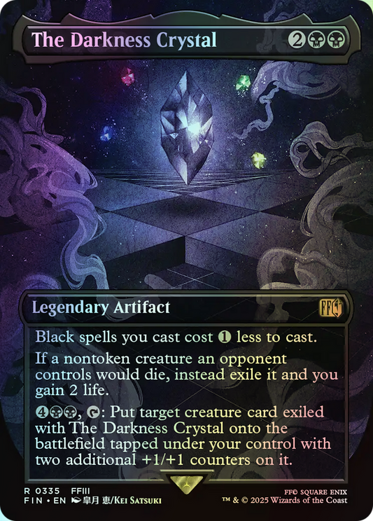 The Darkness Crystal (FIN) #335 [EN/F] s/o