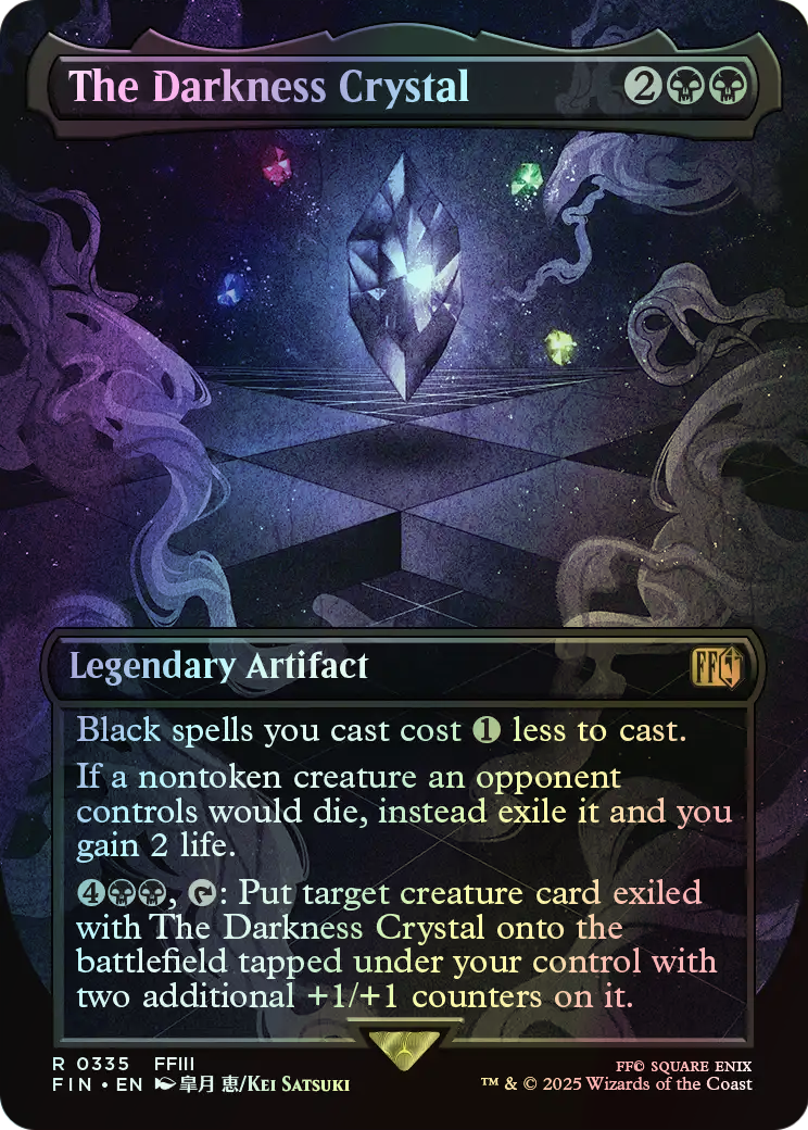 The Darkness Crystal (FIN) #335 [EN/F] s/o