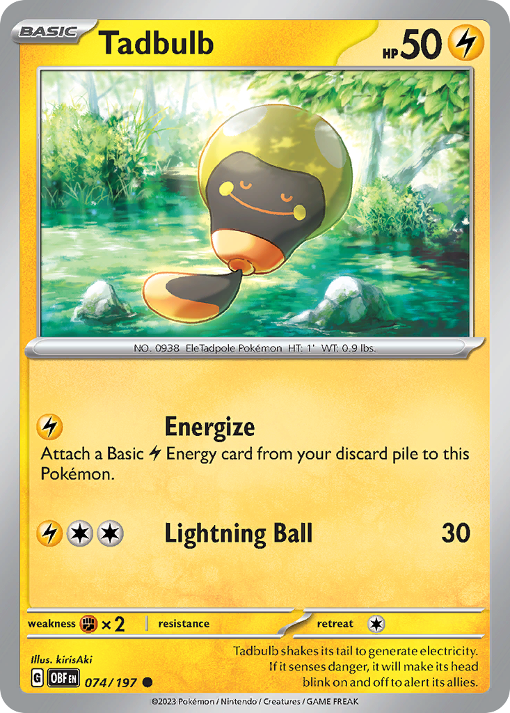 Tadbulb 074/197 (OBF) #074 [EN/N]