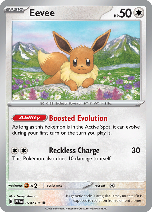 Eevee (PRE) #074_V1 [EN/N] s/o