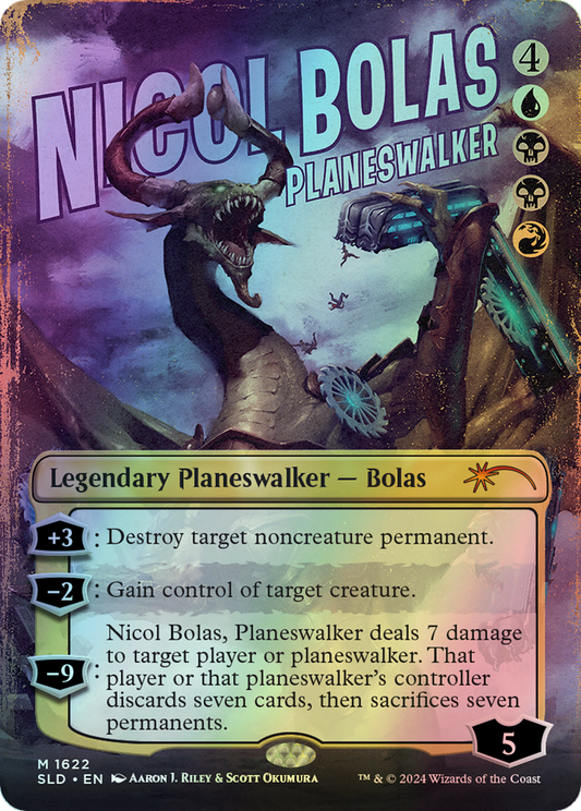 Nicol Bolas, Planeswalker - Rainbow Foil (SLD) #1622 [EN/F] s/o