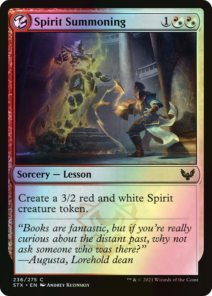 Spirit Summoning (STX) #236 [EN/F]