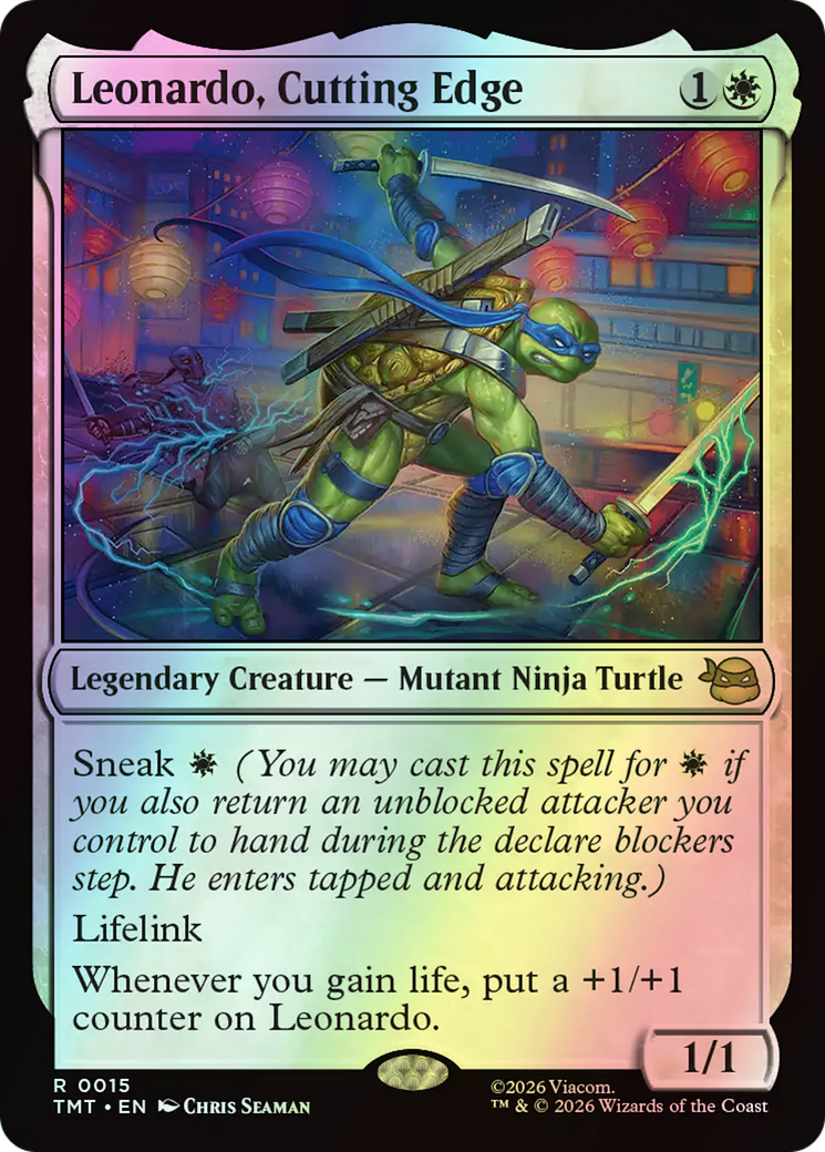 Leonardo, Cutting Edge (TMT) #15 [EN/F] s/o