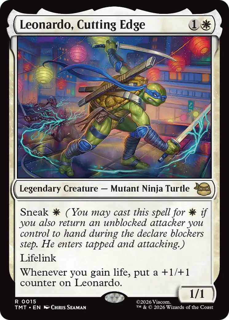 Leonardo, Cutting Edge (TMT) #15 [EN/N] s/o