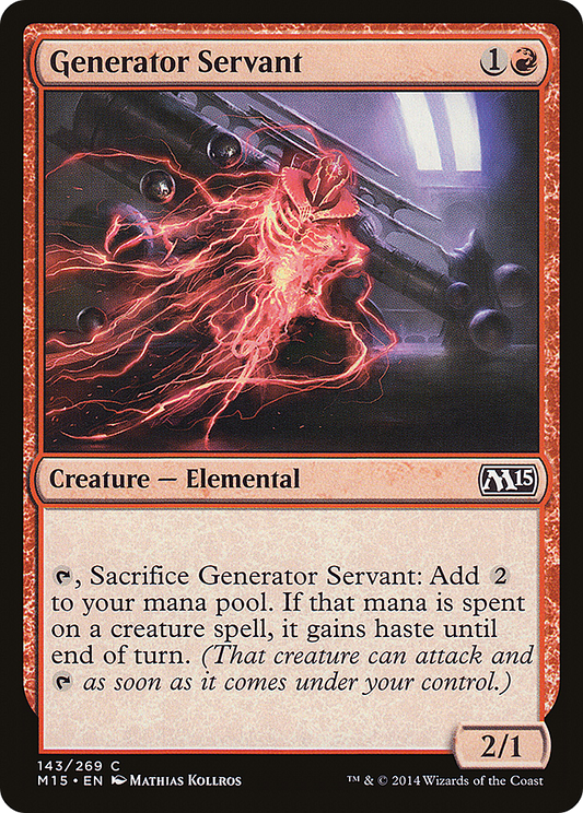 Generator Servant (M15) #143 [EN/N] s/o