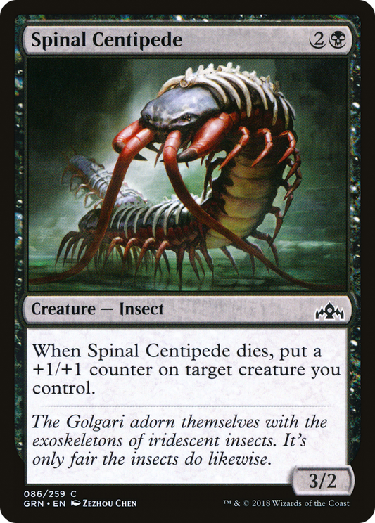 Spinal Centipede (GRN) #86 [EN/N]