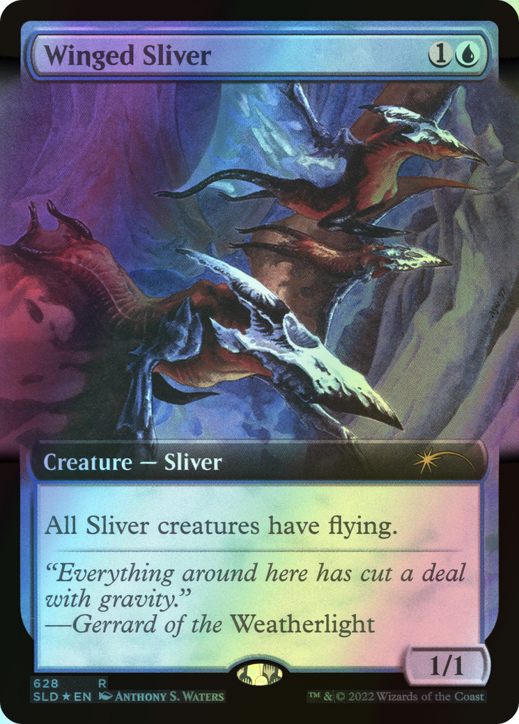 Winged Sliver (SLD) #628 [EN/F]