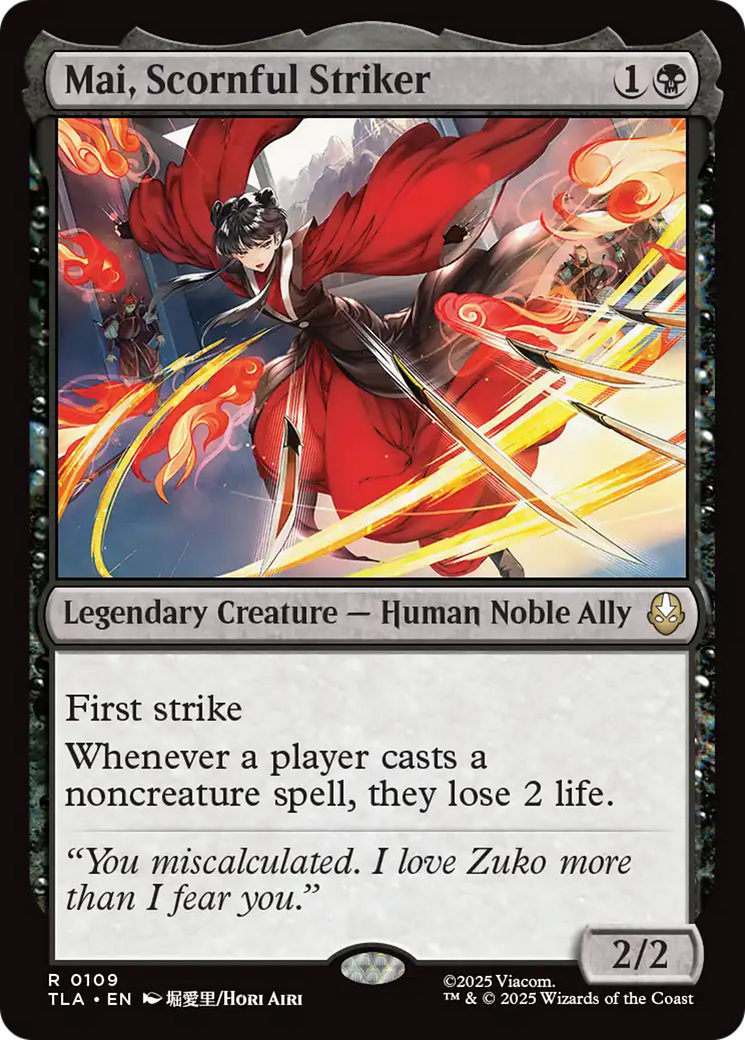 Mai, Scornful Striker (TLA) #109 [EN/N] s/o