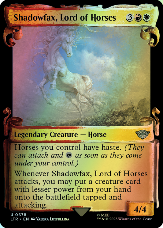 Shadowfax, Lord of Horses (LTR) #678 [EN/F] s/o