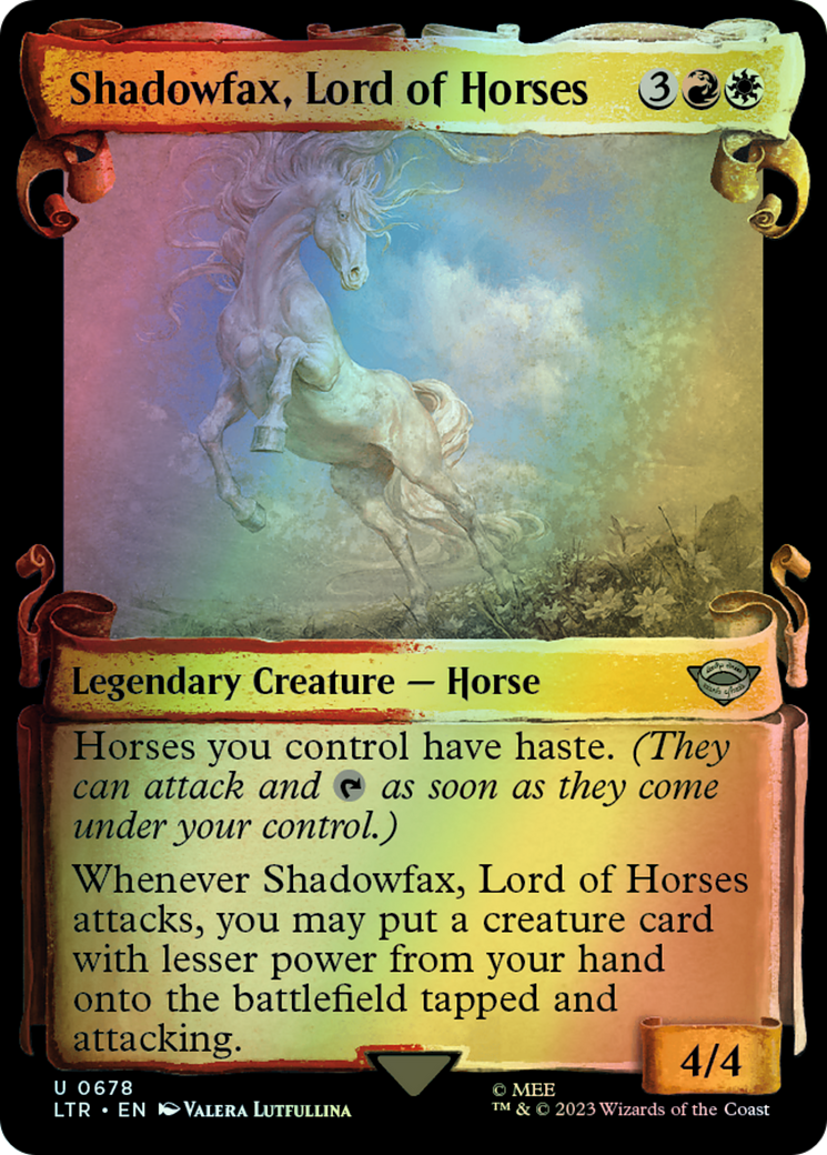 Shadowfax, Lord of Horses - Silver Foil (LTR) #678 [EN/F] s/o