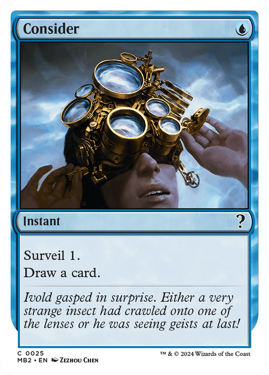 Consider (MB2) #25 [EN/N] s/o