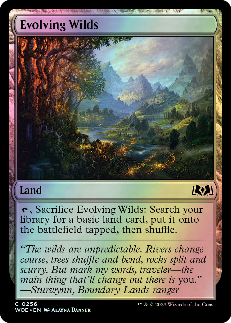 Evolving Wilds (WOE) #256 [EN/F]