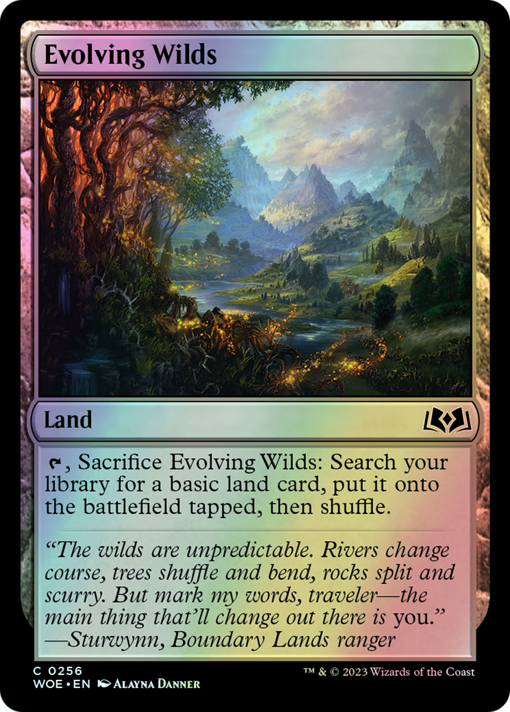 Evolving Wilds (WOE) #256 [EN/F]