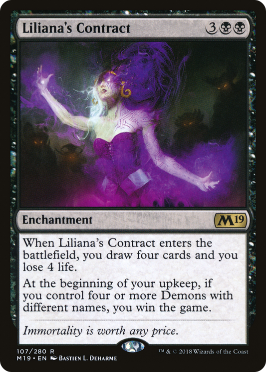 Liliana's Contract (M19) #107 [EN/N]