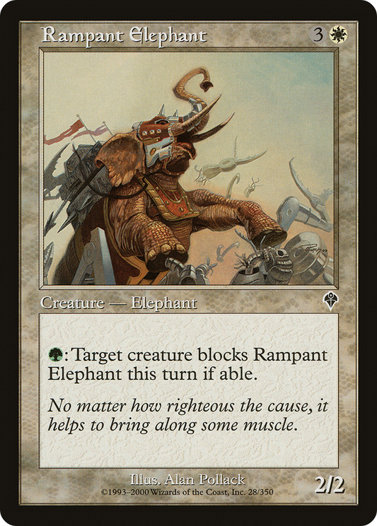 Rampant Elephant (INV) #28 [EN/N]