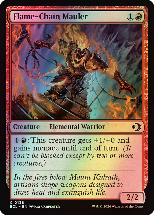 Flame-Chain Mauler (ECL) #138 [EN/F]