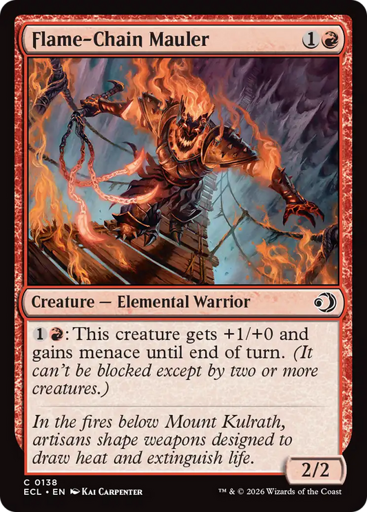 Flame-Chain Mauler (ECL) #138 [EN/N]
