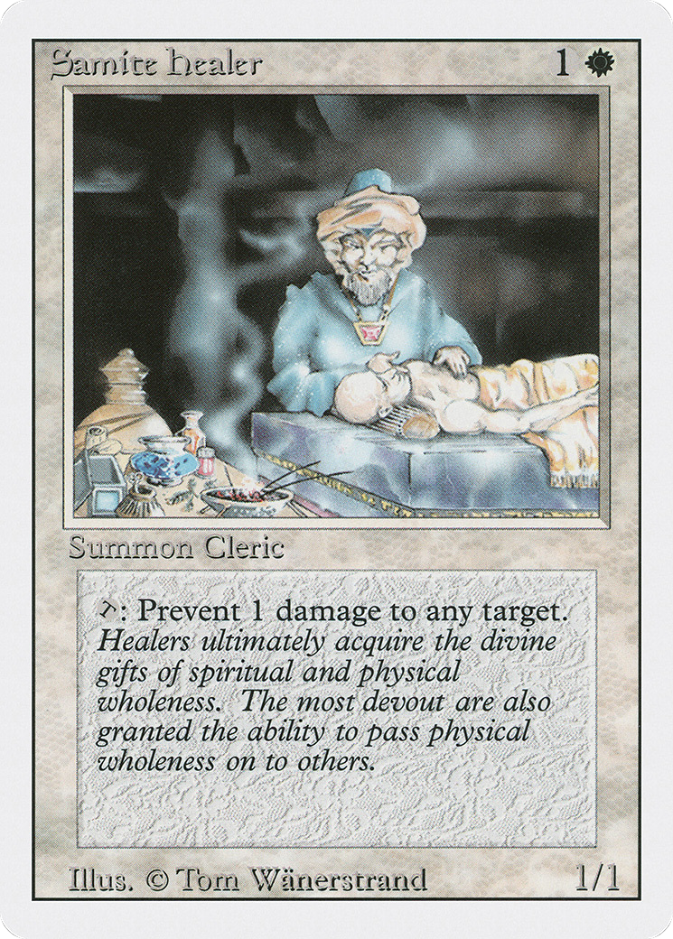 Samite Healer (3ED) #38 [EN/N]