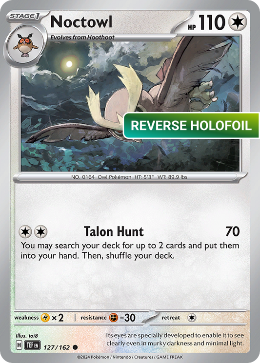 Noctowl (TEF) #127 [EN/R]