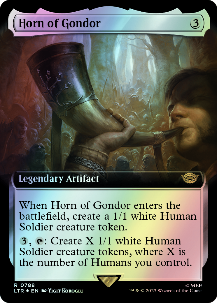 Horn of Gondor - Surge Foil (LTR) #788 [EN/F] s/o