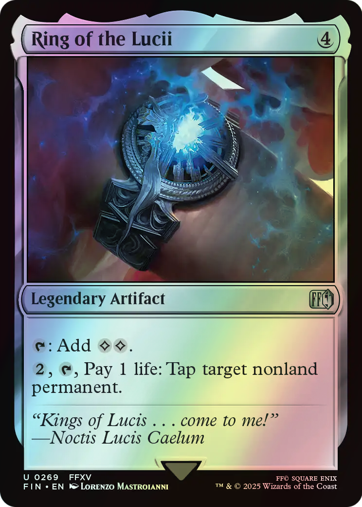 Ring of the Lucii (FIN) #269 [EN/F] s/o