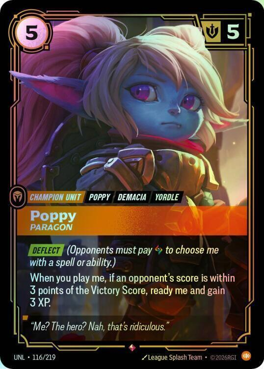 Poppy - Paragon (UNL) #116 [EN/F]