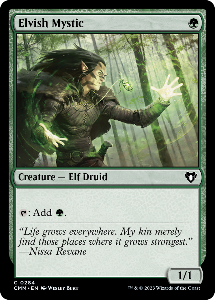 Elvish Mystic (CMM) #284 [EN/N] s/o