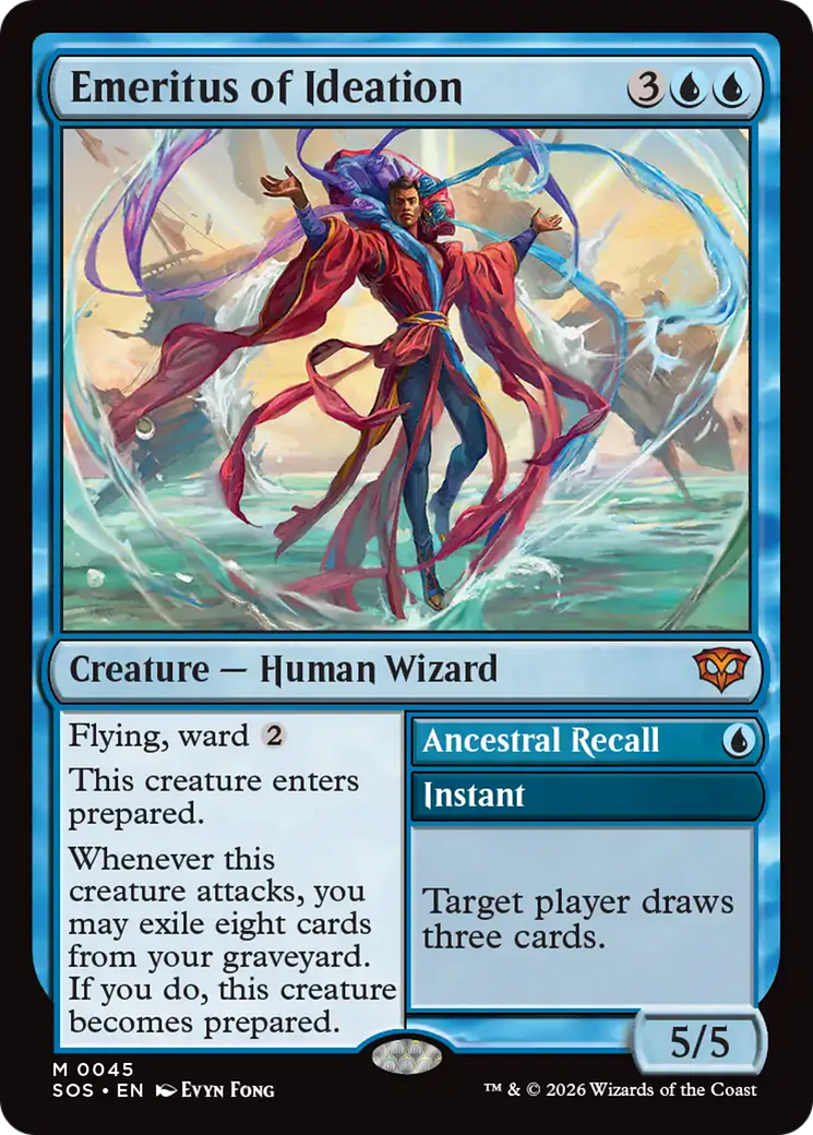 Emeritus of Ideation // Ancestral Recall (SOS) #45 [EN/N]