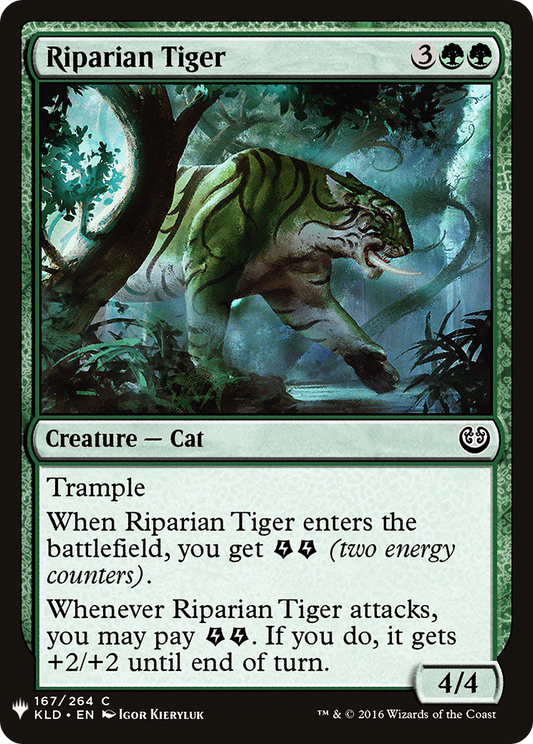 Riparian Tiger (PLST) #KLD-167 [EN/N]