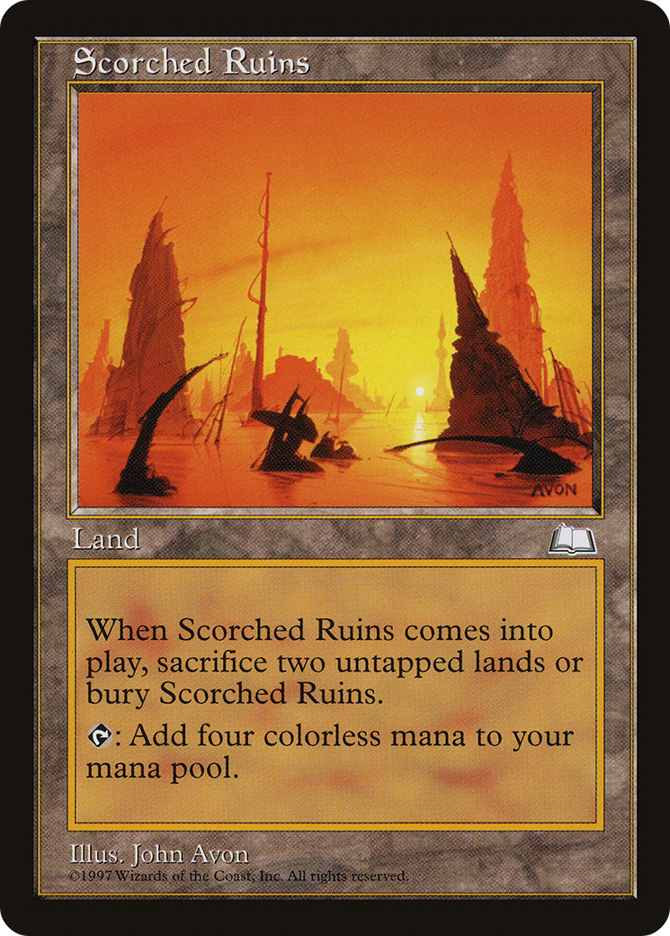 Scorched Ruins (WTH) #166 [EN/N]